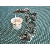 y11616 燭台蠟燭香氛系列 向日葵花造形桌上型燭台